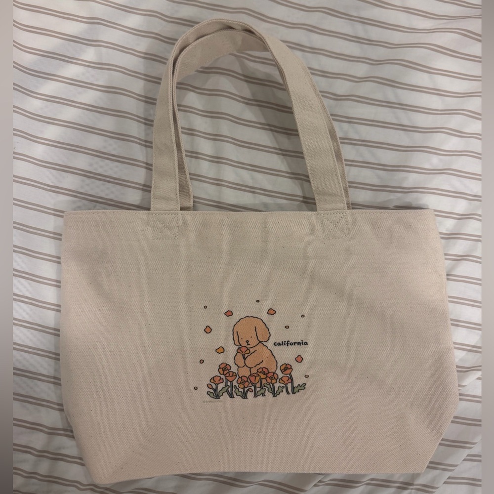 BOBBIE GOODS X UNIQLO CALIFORNIA EXCLUSIVE MINI TOTE BAG
